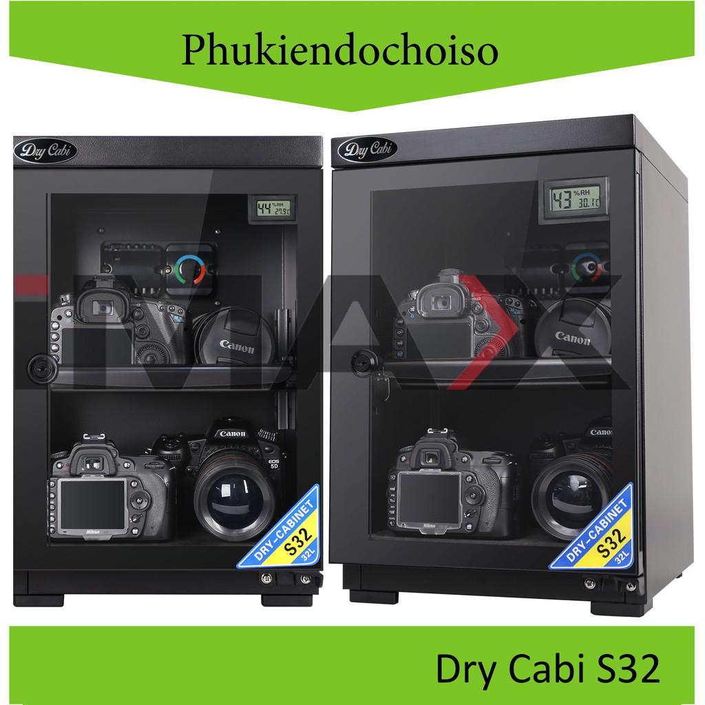 Tủ chống ẩm DryCabi S-32 (32Lít), Hàng chính hãng