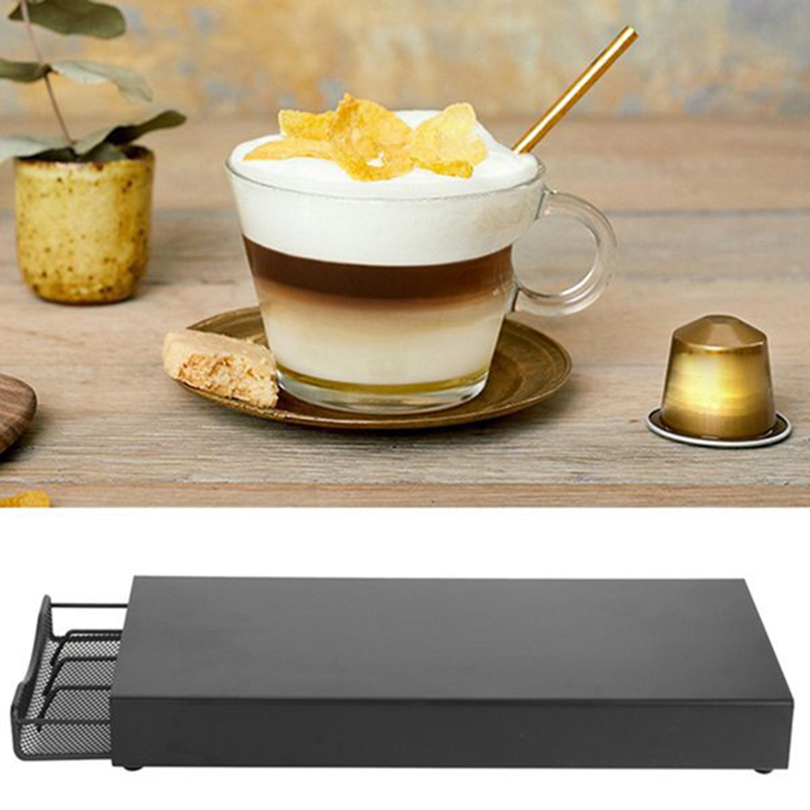 Coffee Capsule Stand Rack Organizer Stores 40 Pod for Cabinets Cupboard