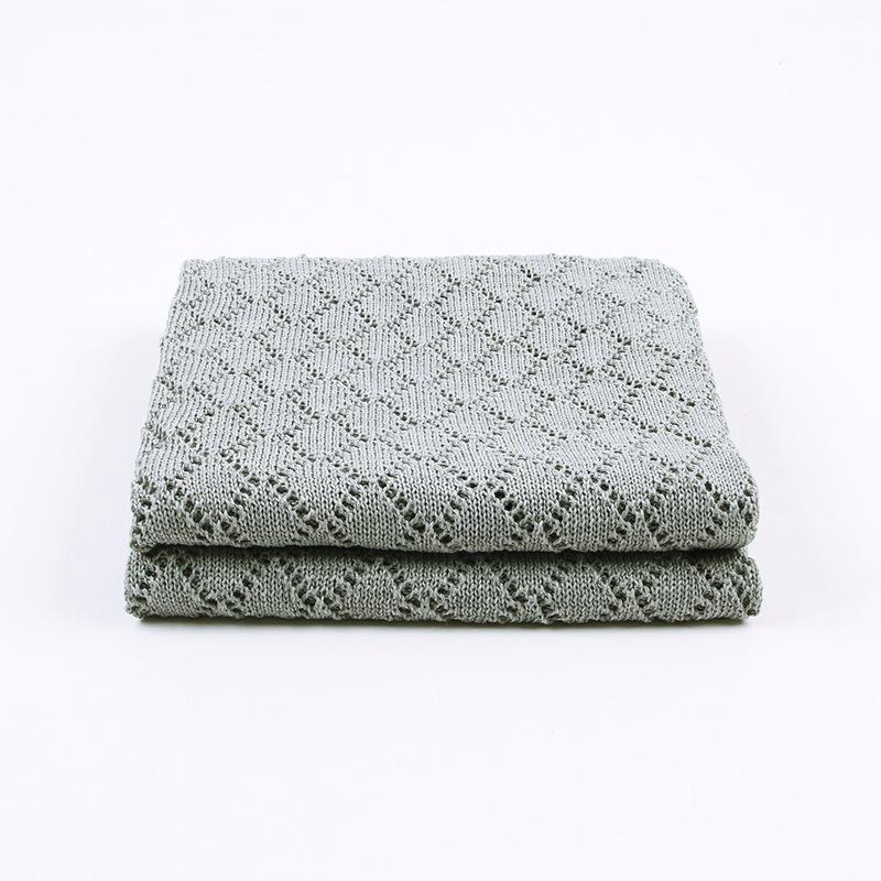 Chăn Thú Bông Dệt Kim Bọc Trẻ Sơ Sinh Đầm LEN SƠ SINH Siêu Mềm Mại Ấm Áp Trẻ Em Inbakeren Hàng Tháng Cho Bé Chăn Ga Gối Bộ Vỏ Chăn Ga Gối