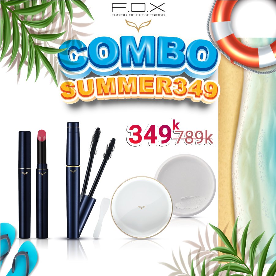 COMBO SUMMER349 - FOX Mỹ phẩm thiên nhiên