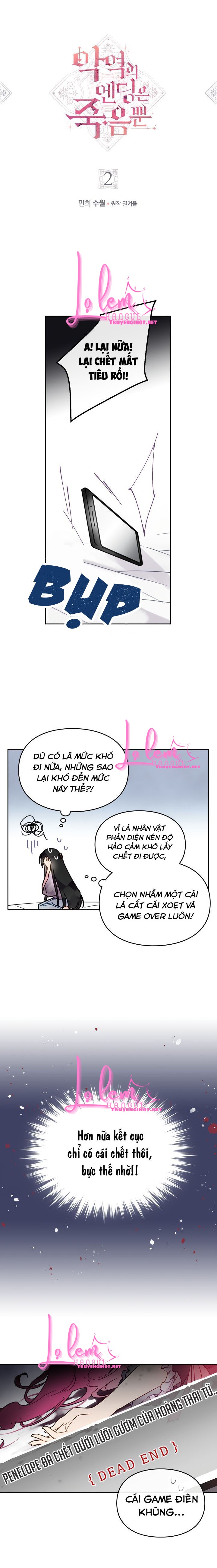 kết thúc của nhân vật phản diện chỉ có thể là cái chết chapter 2 1