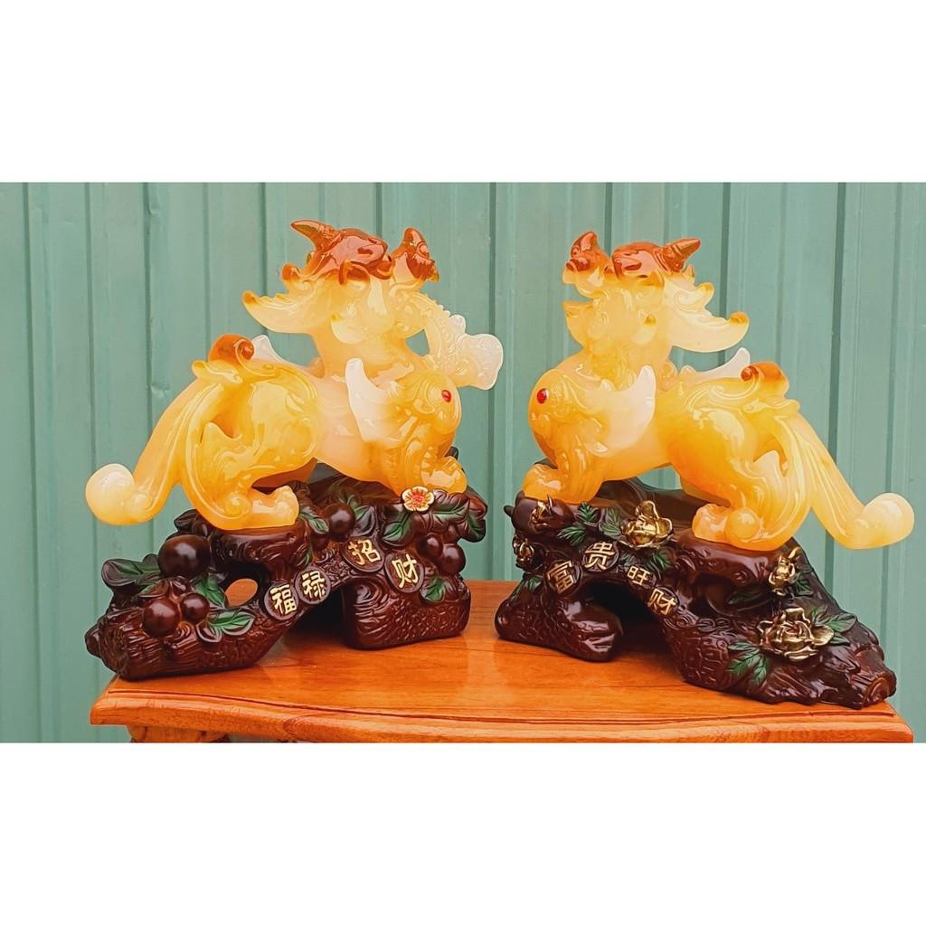 CẶP TƯỢNG TỲ HƯU CAO 24CM