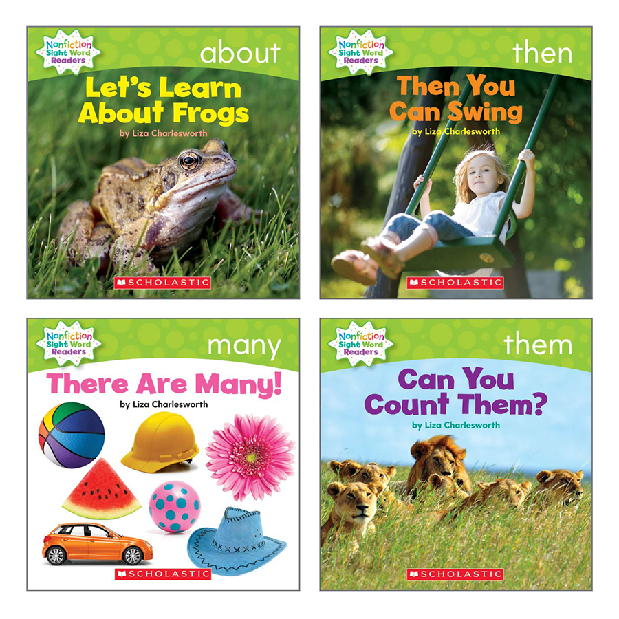 [Hàng thanh lý miễn đổi trả] Nonfiction Sight Word Readers Level C With Cd (Student Pack)