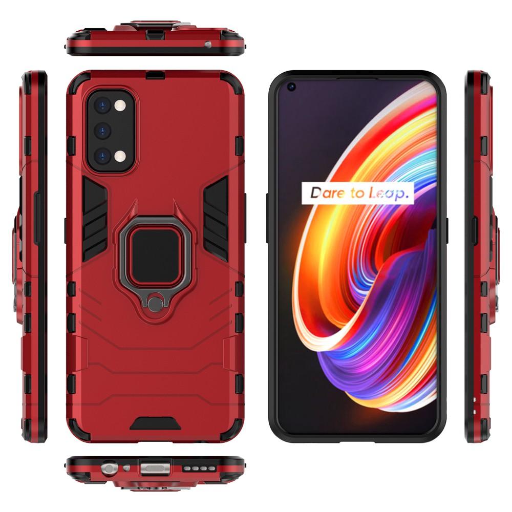 Ốp lưng cho Realme 7 7i 7 Pro C17 iron man chống sốc kèm nhẫn xoay chống xem video bảo vệ camera