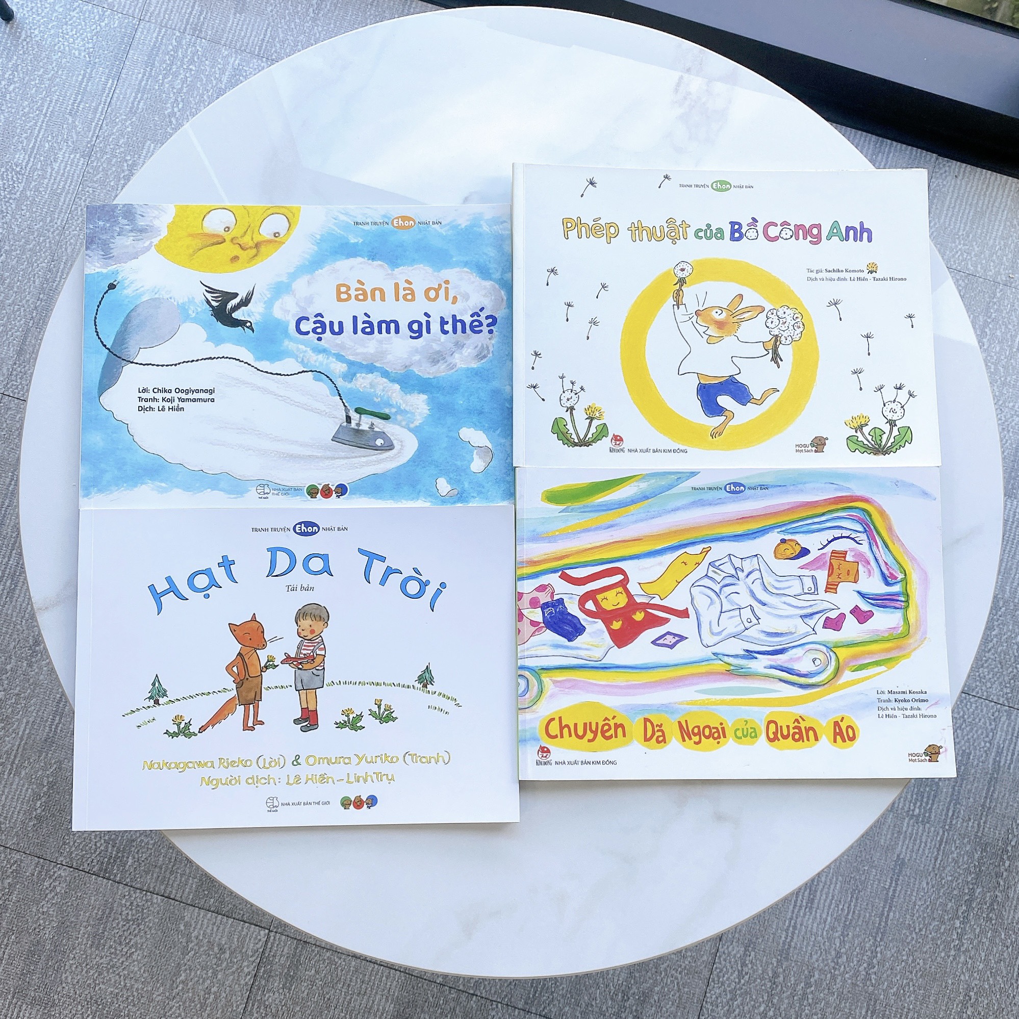 Truyện Ehon bé 3-4-5 tuổi - Bộ 4 cuốn Phép màu diệu kỳ