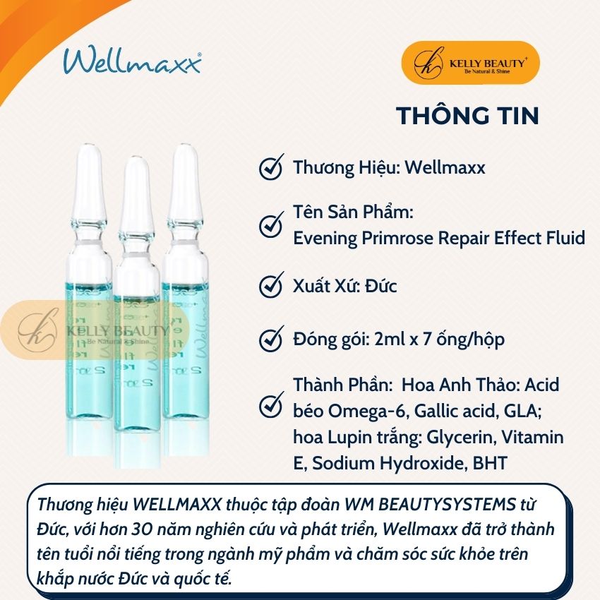 Huyết Thanh Hoa Anh Thảo WELLMAXX - Giảm Sưng Viêm, Ngừa Mụn; Kiềm Dầu, Mờ Thâm Mụn, Sáng Da