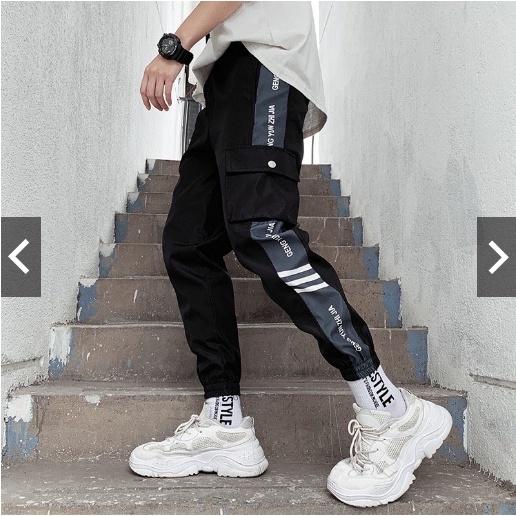 Quần jogger nam túi hộp, chất gió dù mềm mịn phong cách, kiểu dáng dạo phố(cao cấp)