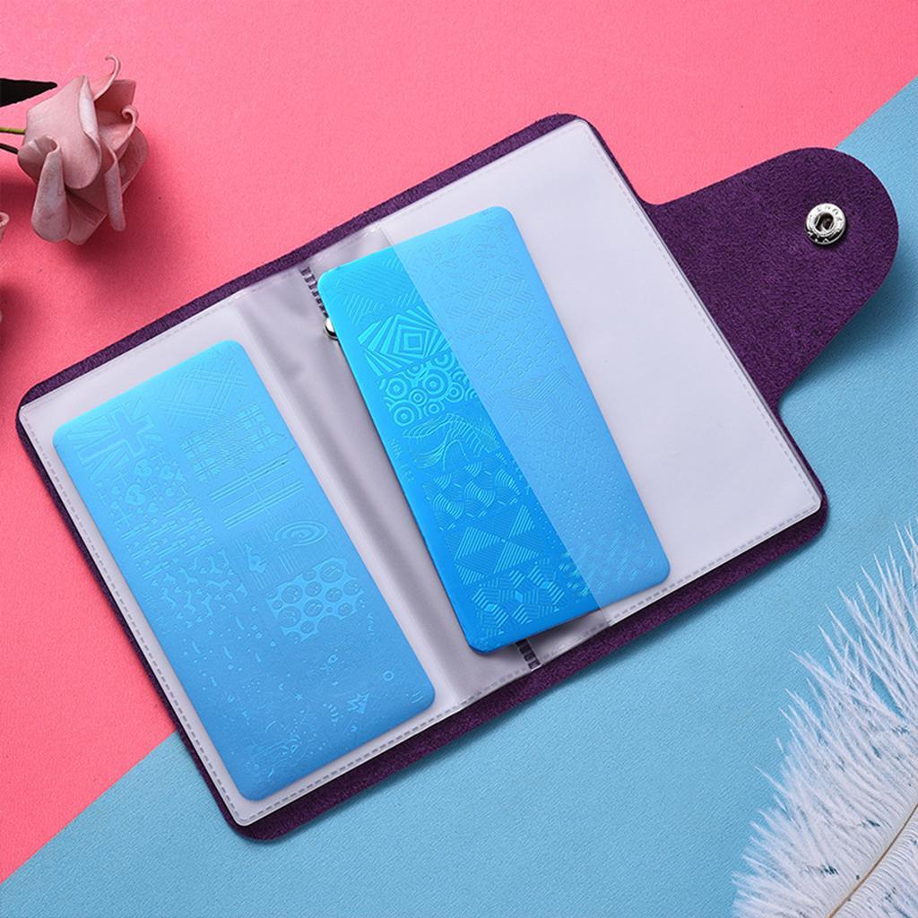 PU Leather Cards Wallet Holder Slim Wallet Card Organizer Gifts for Women Men