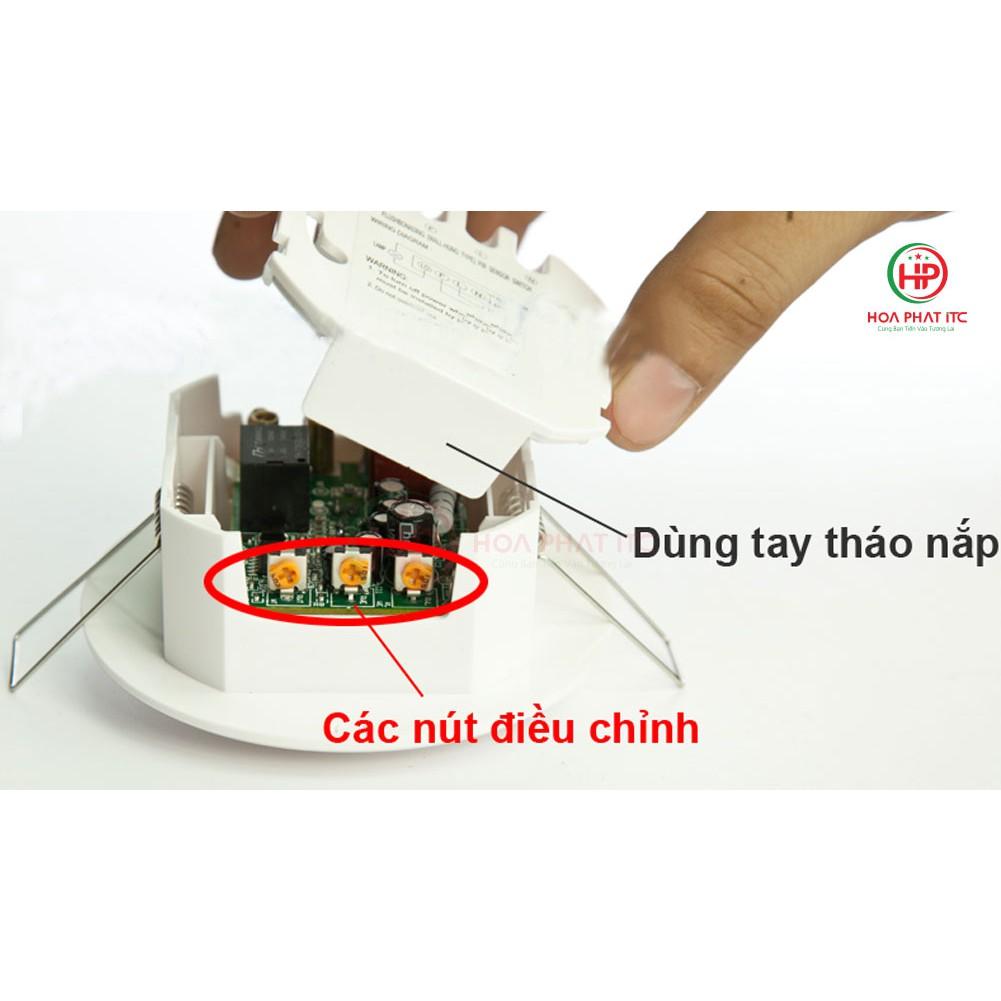 Mắt cảm biến hồng ngoại âm trần Komax KM-S27 - Hàng chính hãng