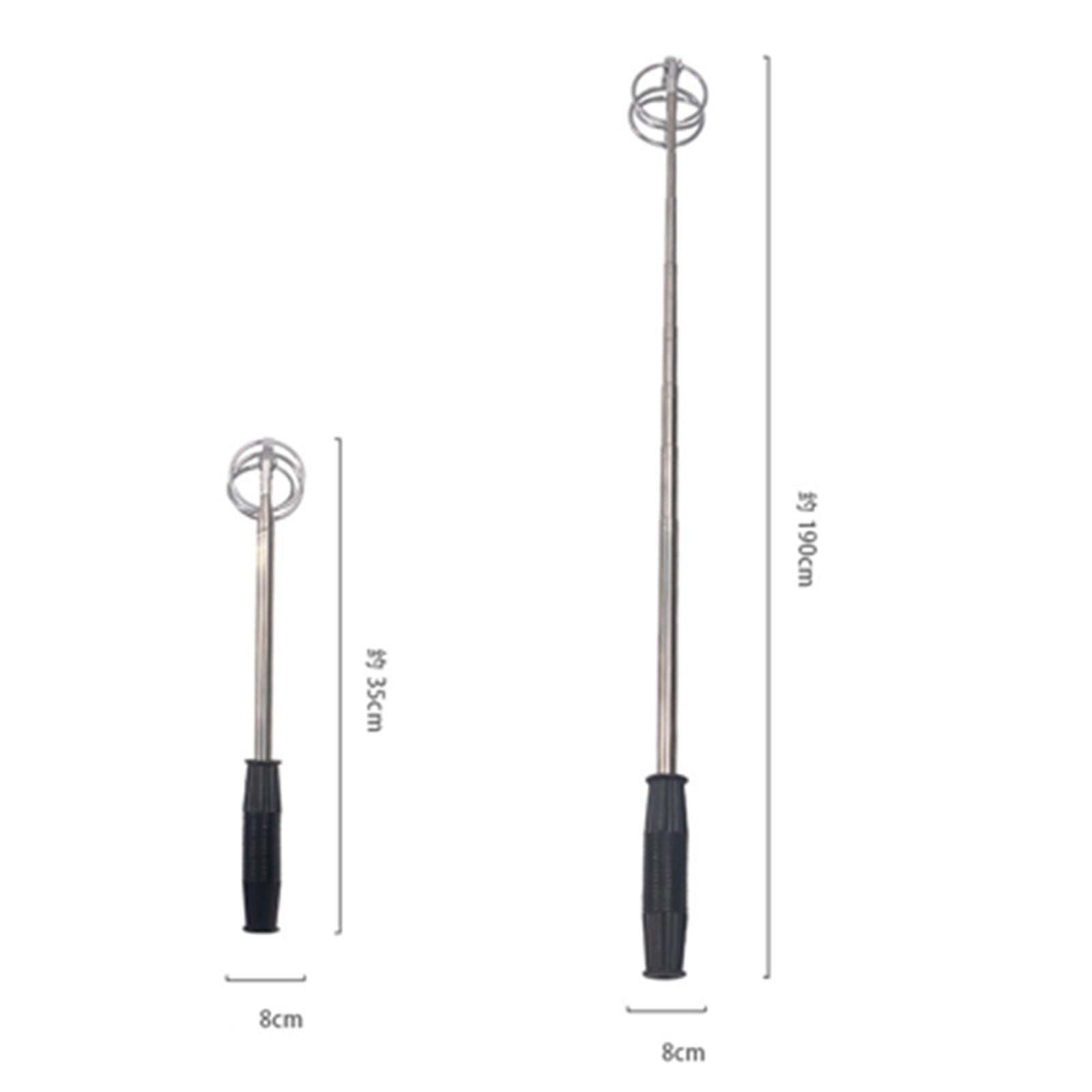 Golf Ball Retriever Stainless Steel Tool Telescopic Training Picker Pick Up