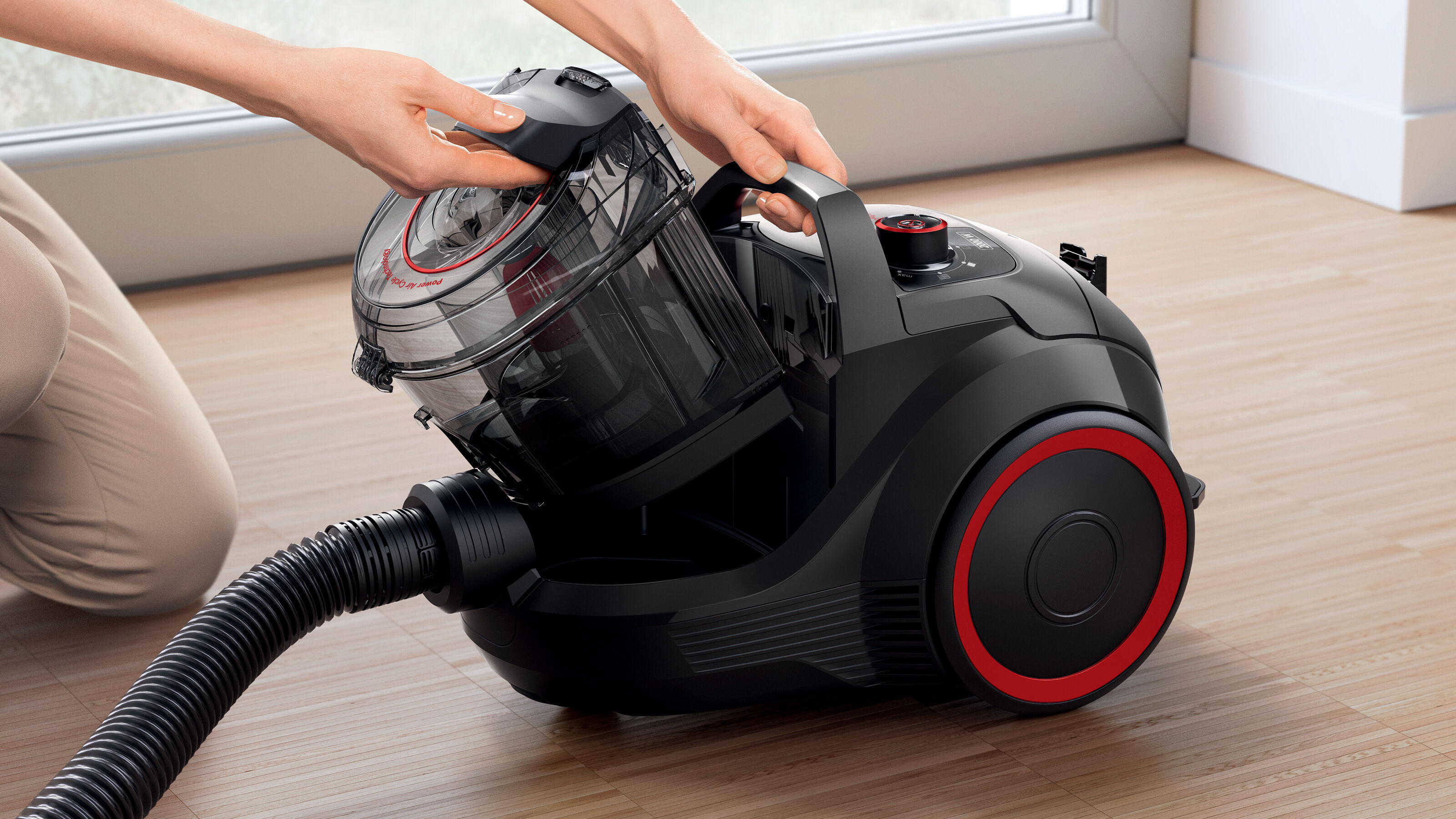Máy hút bụi có dây Bosch BGS21WPOW - Series 4 2000W - Hàng chính hãng