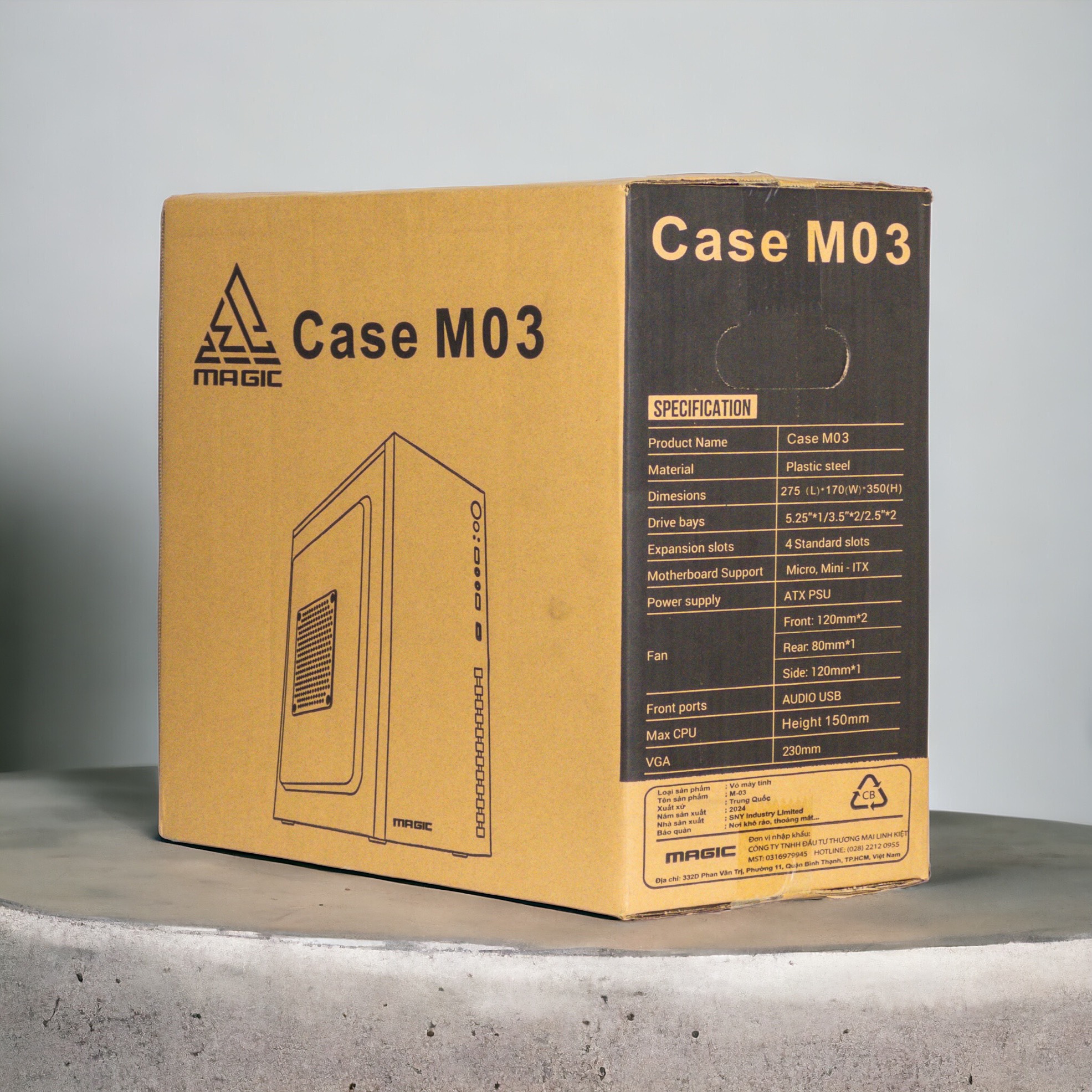 CASE MAGIC M-03 (MATX) - Hàng chính hãng
