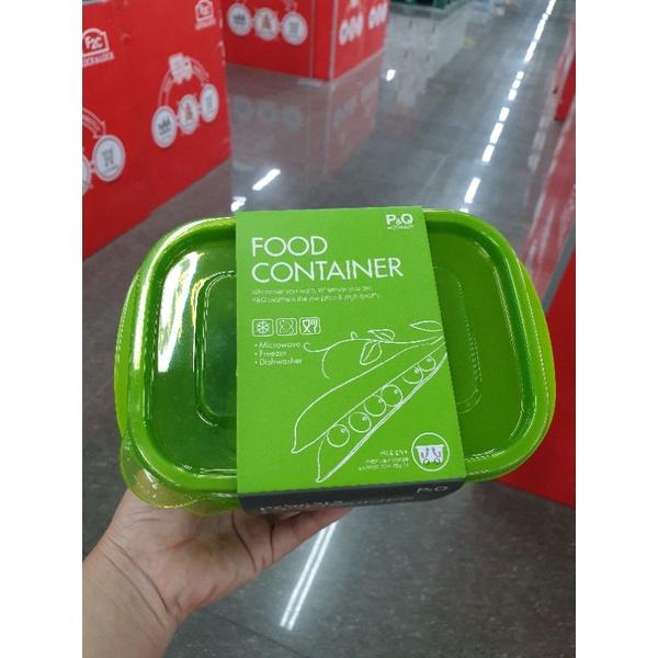 Sét 2 Hộp Bảo Quản Thực Phẩm P&Q Cao Cấp 800ml
