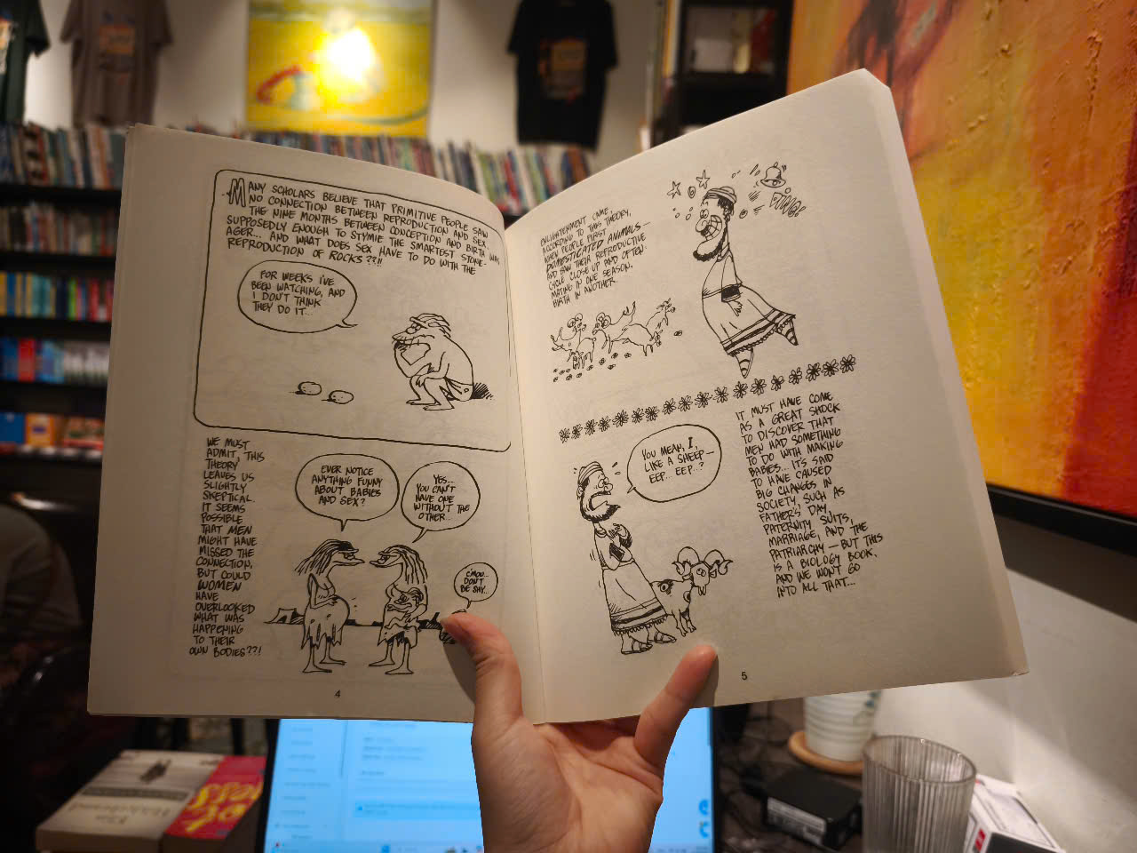 Sách - The Cartoon Guide to Genetics by Larry Gonick - Science / Nonfiction / Biology