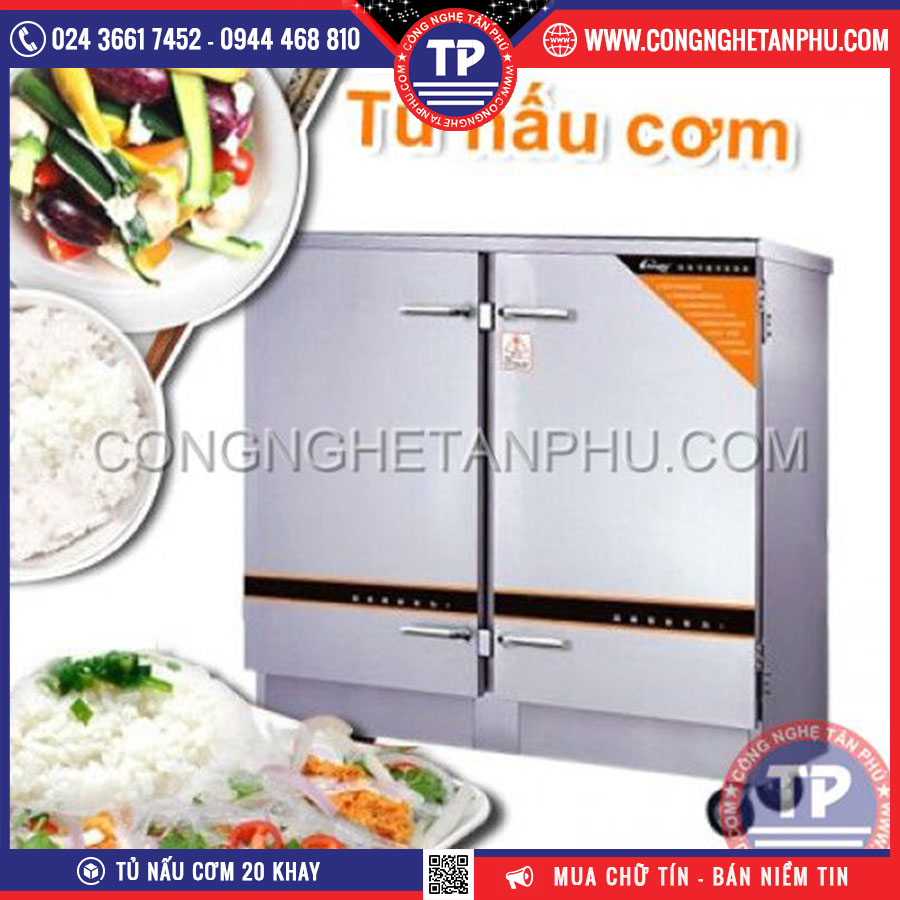 Tủ nấu cơm 20 khay