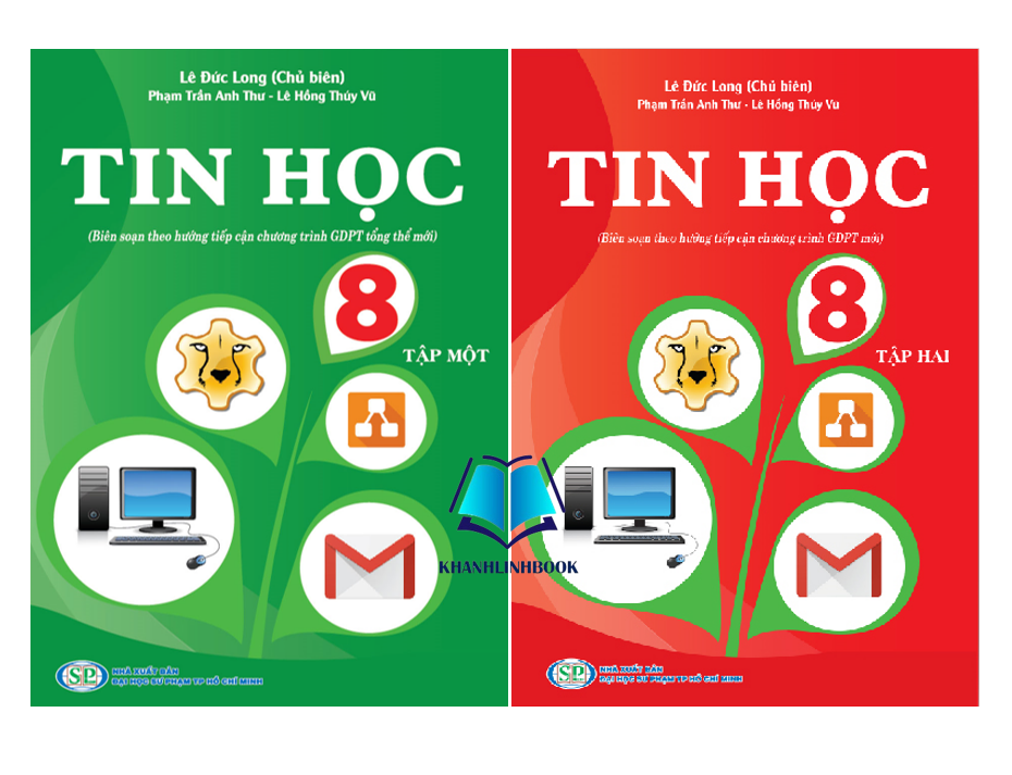 Sách - Combo Tin học Lớp 8 - Tập 1 + 2