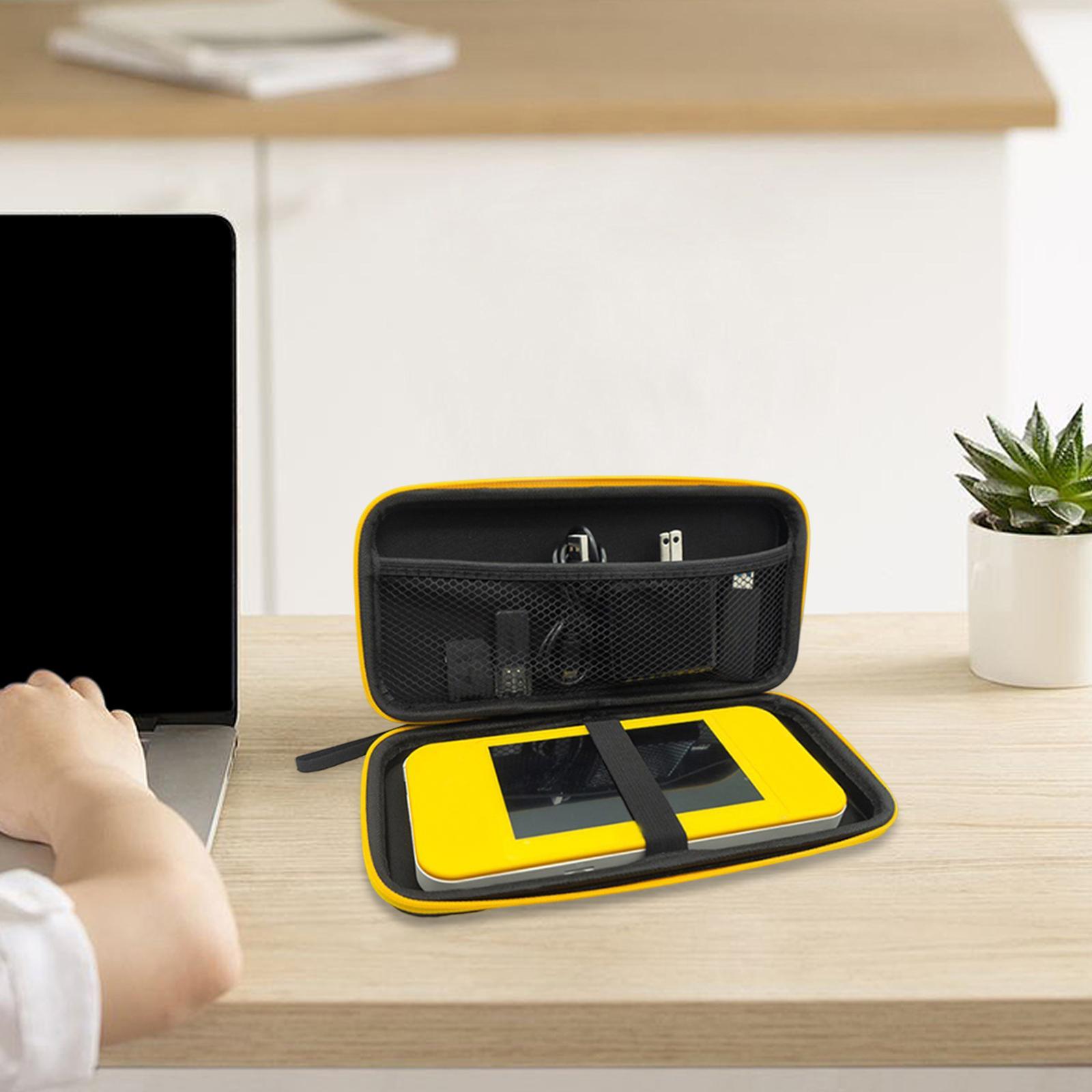 Shockproof Carrying Case ,Portable Hard Shell Organizer Case Dustproof Impact Resistant Black Zipper Travel EVA Case ,Accessories for Pocket 3