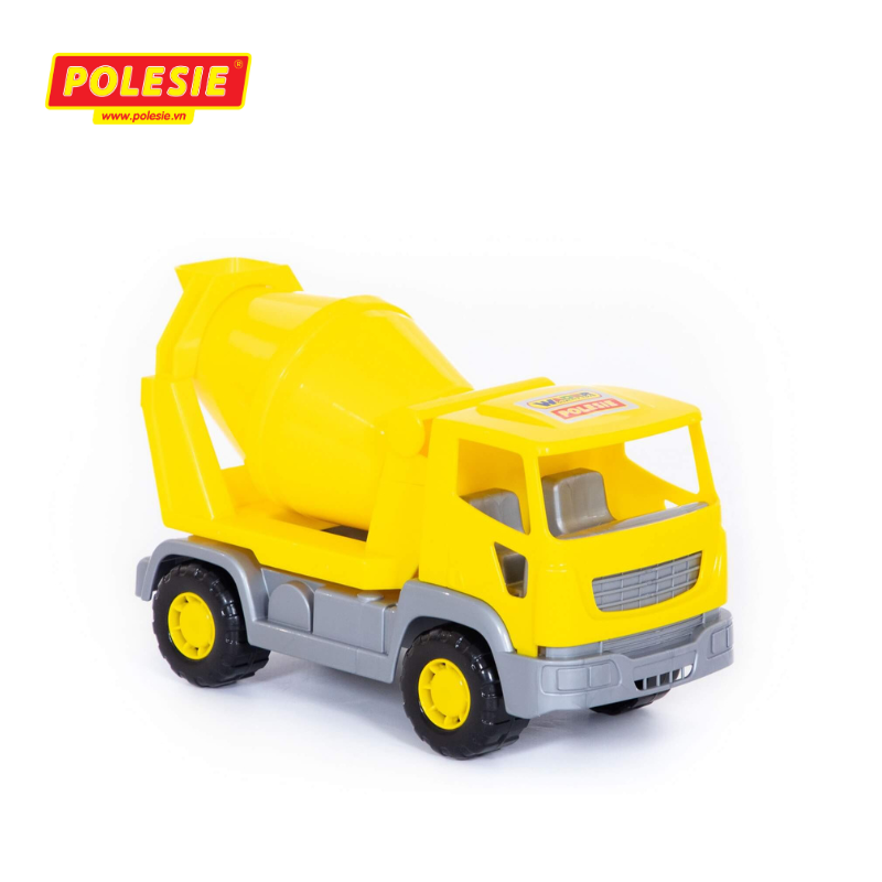 Xe Tải Trộn Bê Tông Xây Dựng Tipper Đồ Chơi Polesie 41609 - Hàng Chính Hãng Nhập Khẩu Châu Âu