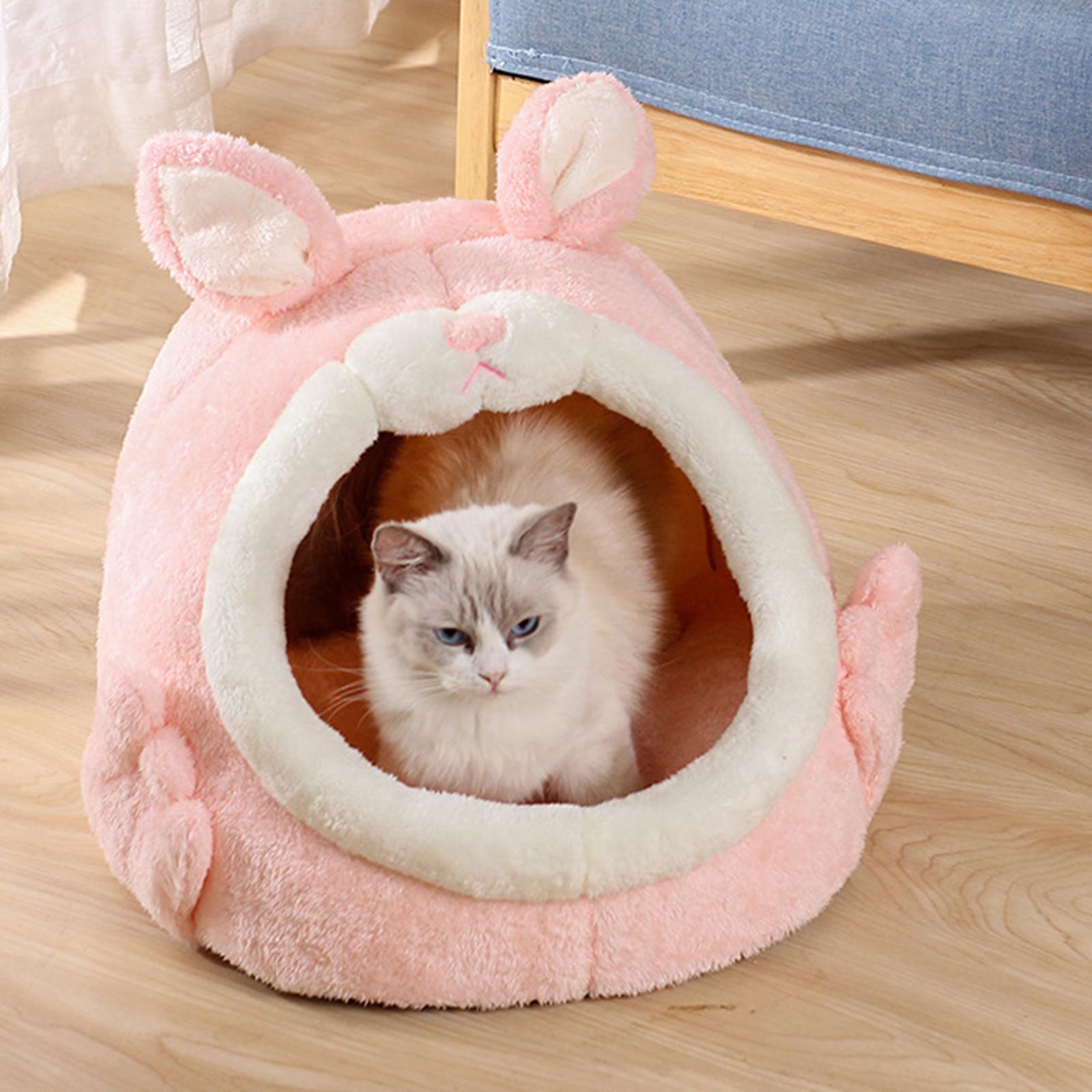 Cats Cave Bed Cats Cave Bed Small Dog Bed Non Slip Removable Soft Cushion
