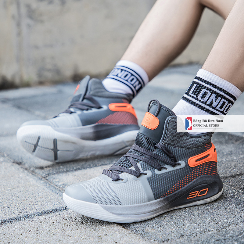 Giày Bóng Rổ Cổ Cao Cury06- Giày Sneaker chơi bóng rổ