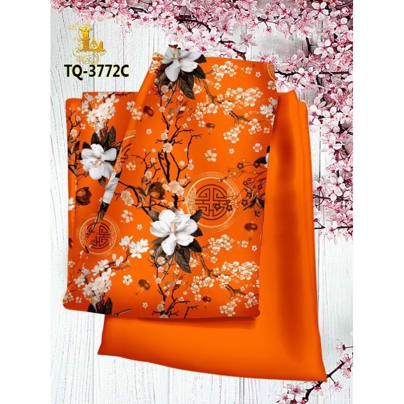Vải áo dài họa tiết đều