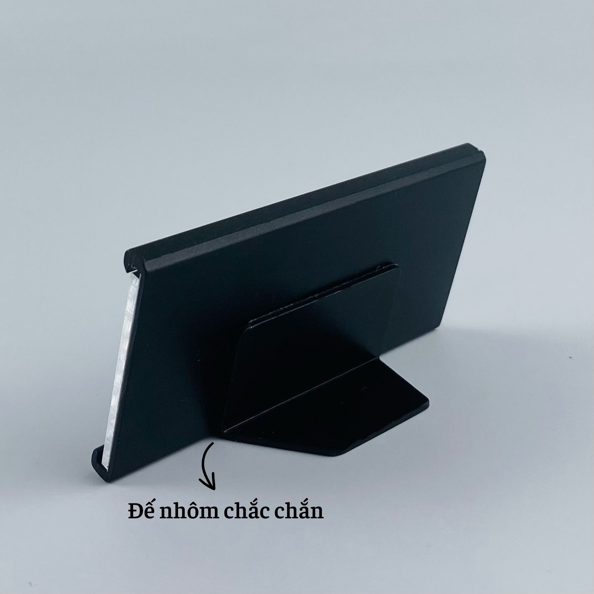 Bảng thông tin nhôm Enter AL13 80x35mm, Khung thông tin sản phẩm, Khung bảng giá siêu thị, Tag thông tin mini