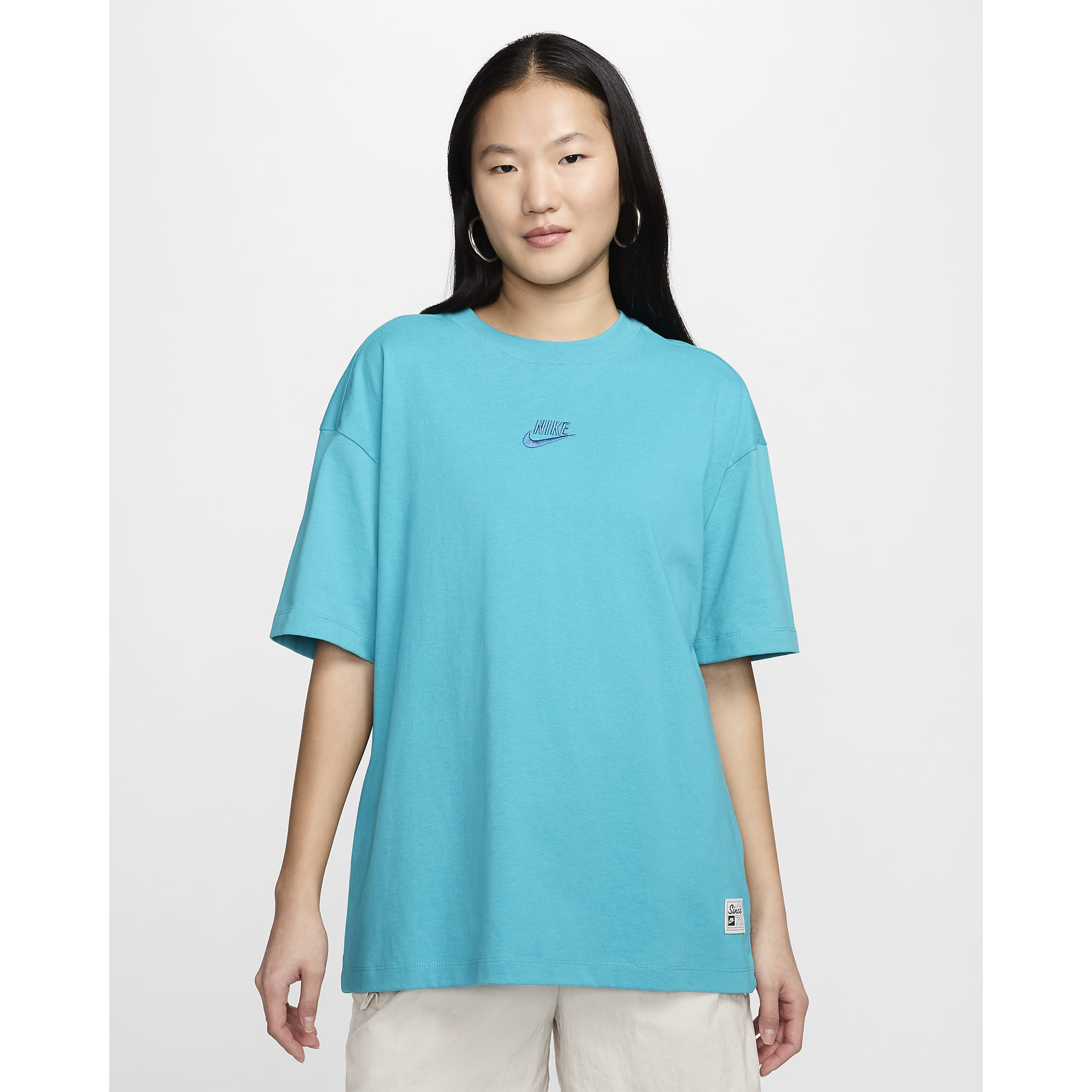 Áo tay ngắn thời trang Nữ NIKE AS W NSW TEE OS NCPS