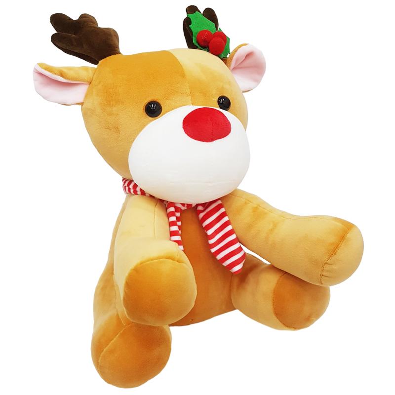 Thú Nhồi Bông Tuần Lộc Noel 45 cm - ZooZoo 45280