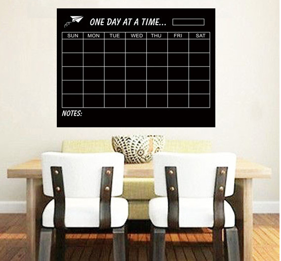 Decal Dán Tường Hình Bảng Đen Planner