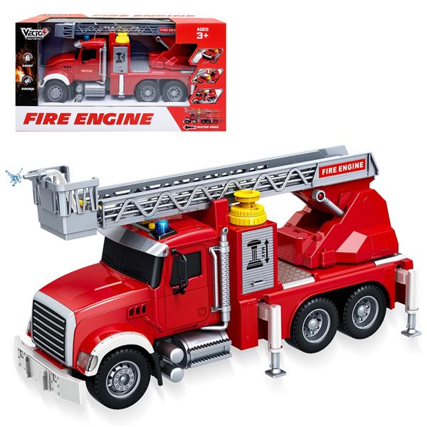 Đồ Chơi Mô Hình Xe Cứu Hỏa Có Đèn Và Âm Thanh - Vecto VT58P-2