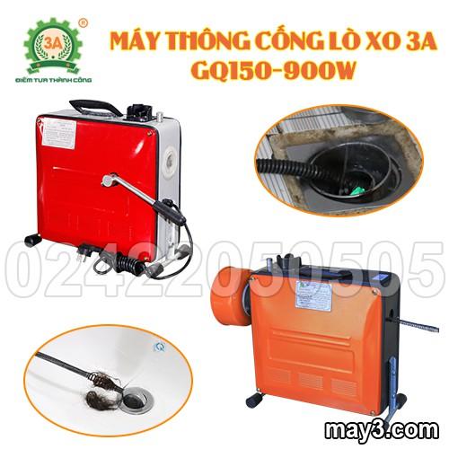 Máy thông cống lò xo 3A GQ150-900W