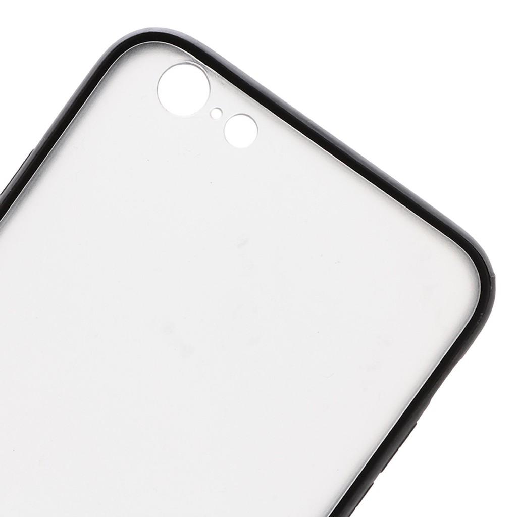 Ốp Lưng Nhám Mờ Dành Cho iPhone 6 Plus/6S Plus Viền Silicon Chống Sốc