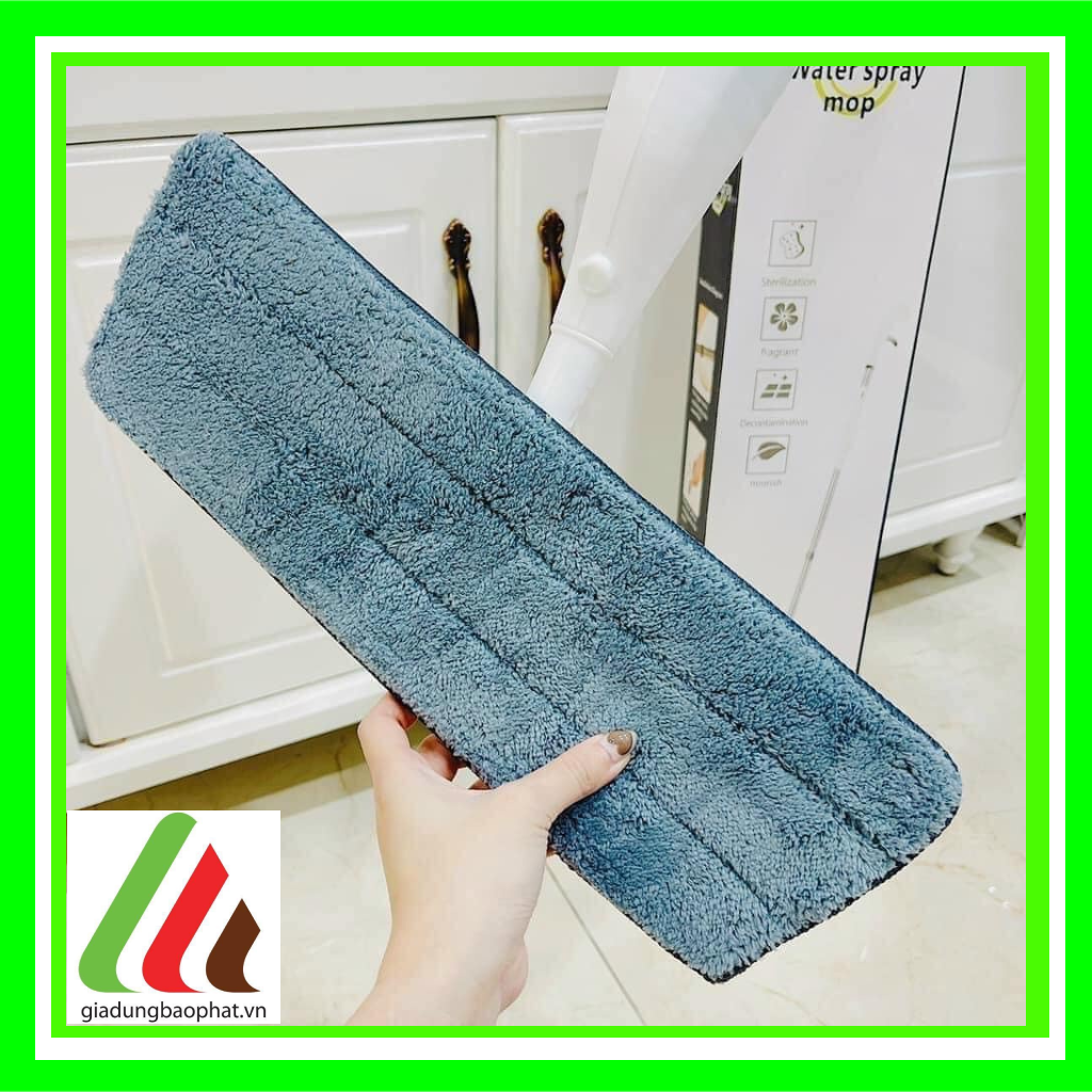 Cây lau nhà kèm bình xịt phun sương nước lau sàn đầu xoay 360 tiện dụng chắc chắn chính hãng