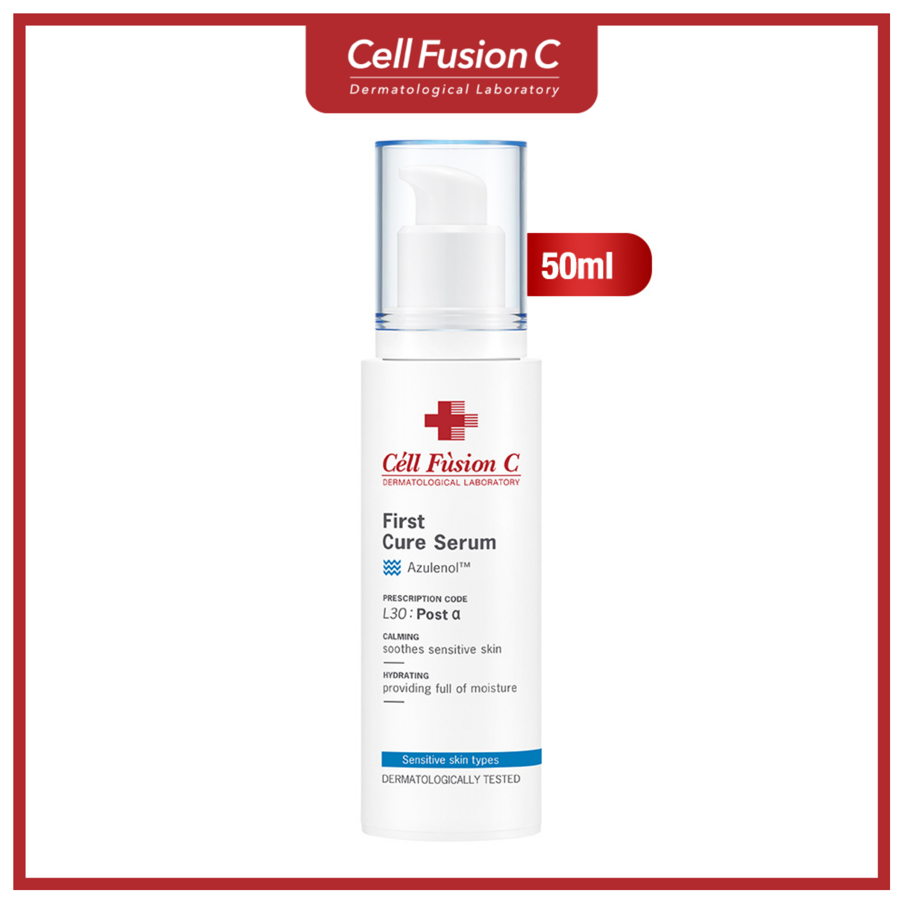 Tinh Chất Cấp Ẩm Chuyên Sâu Và Làm Dịu Da Cell Fusion C First Cure Serum (50ml)