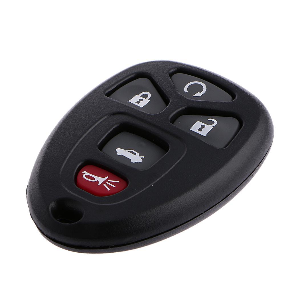 5 Buttons Car Key  Replacement For