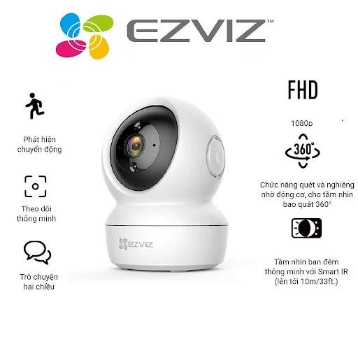 Camera Wi-Fi Xoay 360 Trong nhà Ezviz C6N ( 2M | 1080P | Xoay 360 ) - Hàng chính hãng