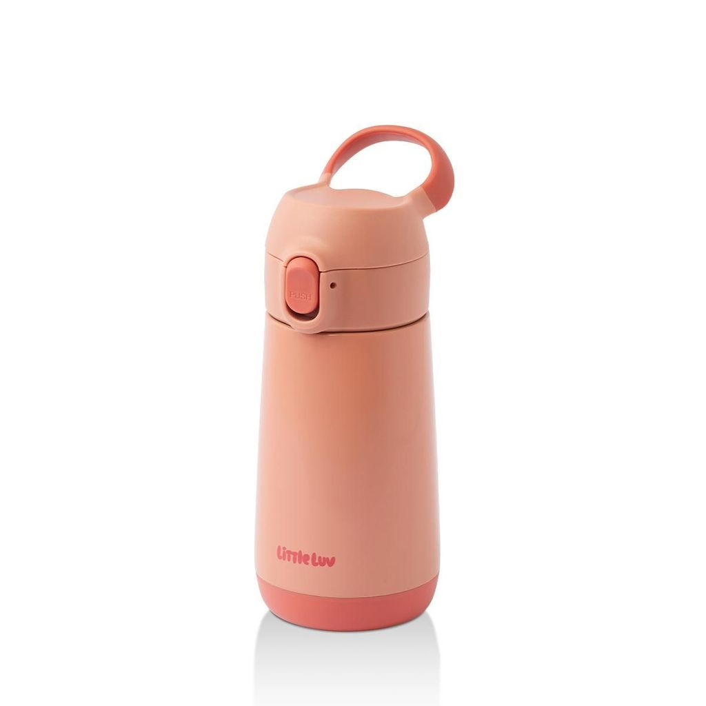 Bình Giữ Nhiệt Trẻ Em LocknLock Little Luv Switch Cap Tumbler LHC918 380ml, Hàng Chính Hãng - JoyMall