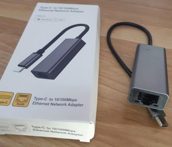 Cáp USB Type-C kết nối mạng cho Điện thoại, Máy tính tốc độ cao