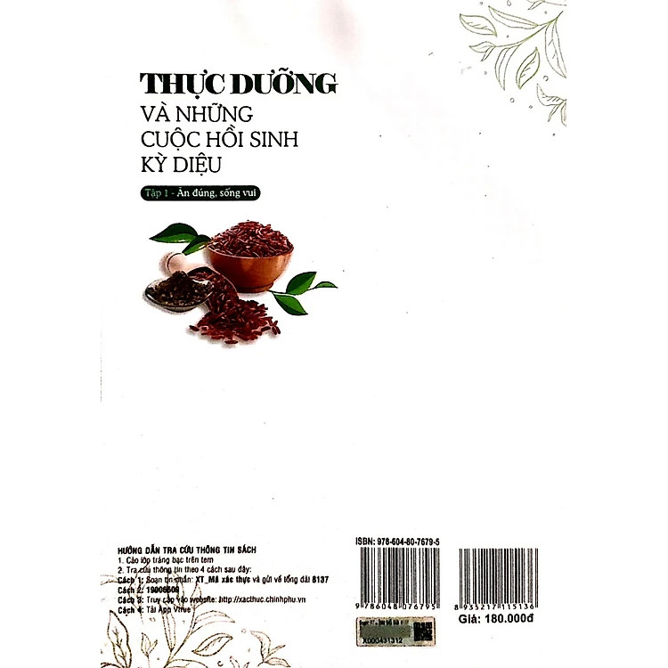 Thực Dưỡng Và Những Cuộc Hồi Sinh Kỳ Diệu - Tập 1 (Ăn đúng, sống vui) - Đông y sỹ Đặng Ngọc Viễn - (bìa mềm)