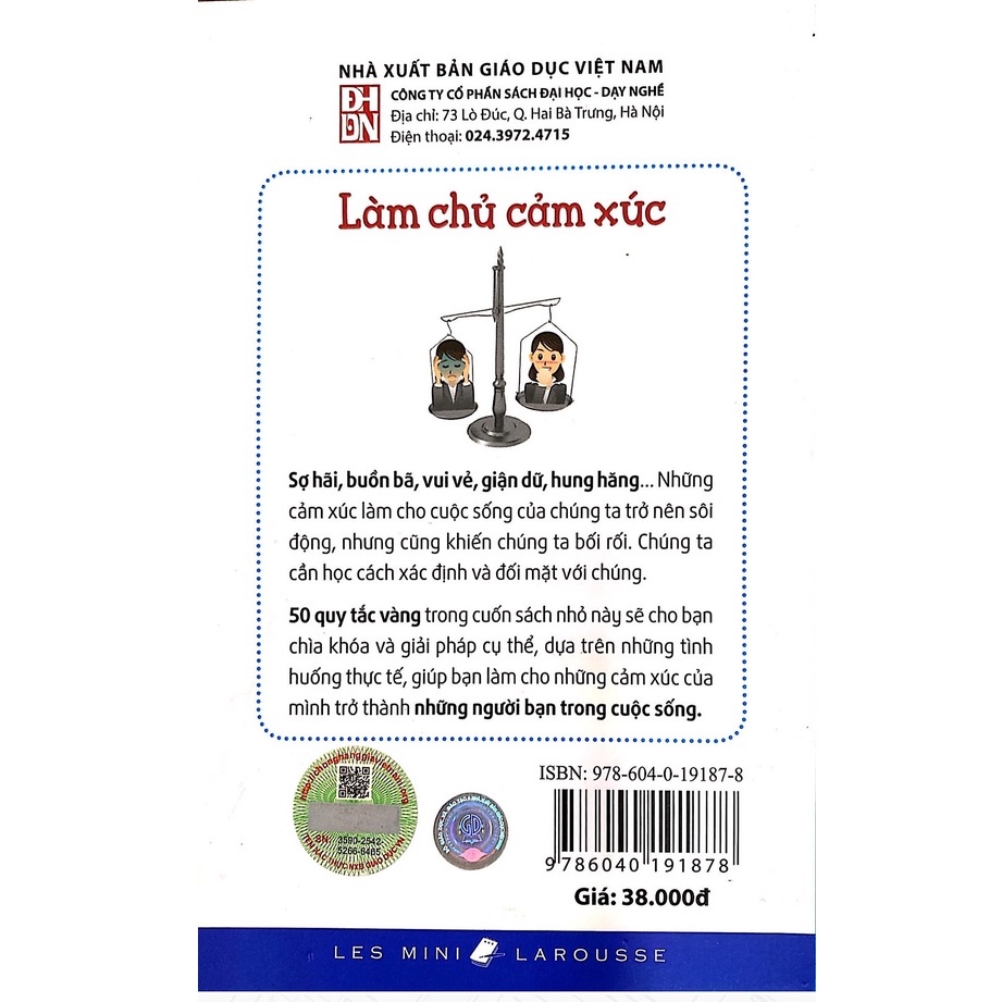 50 quy tắc vàng - Làm chủ cảm xúc