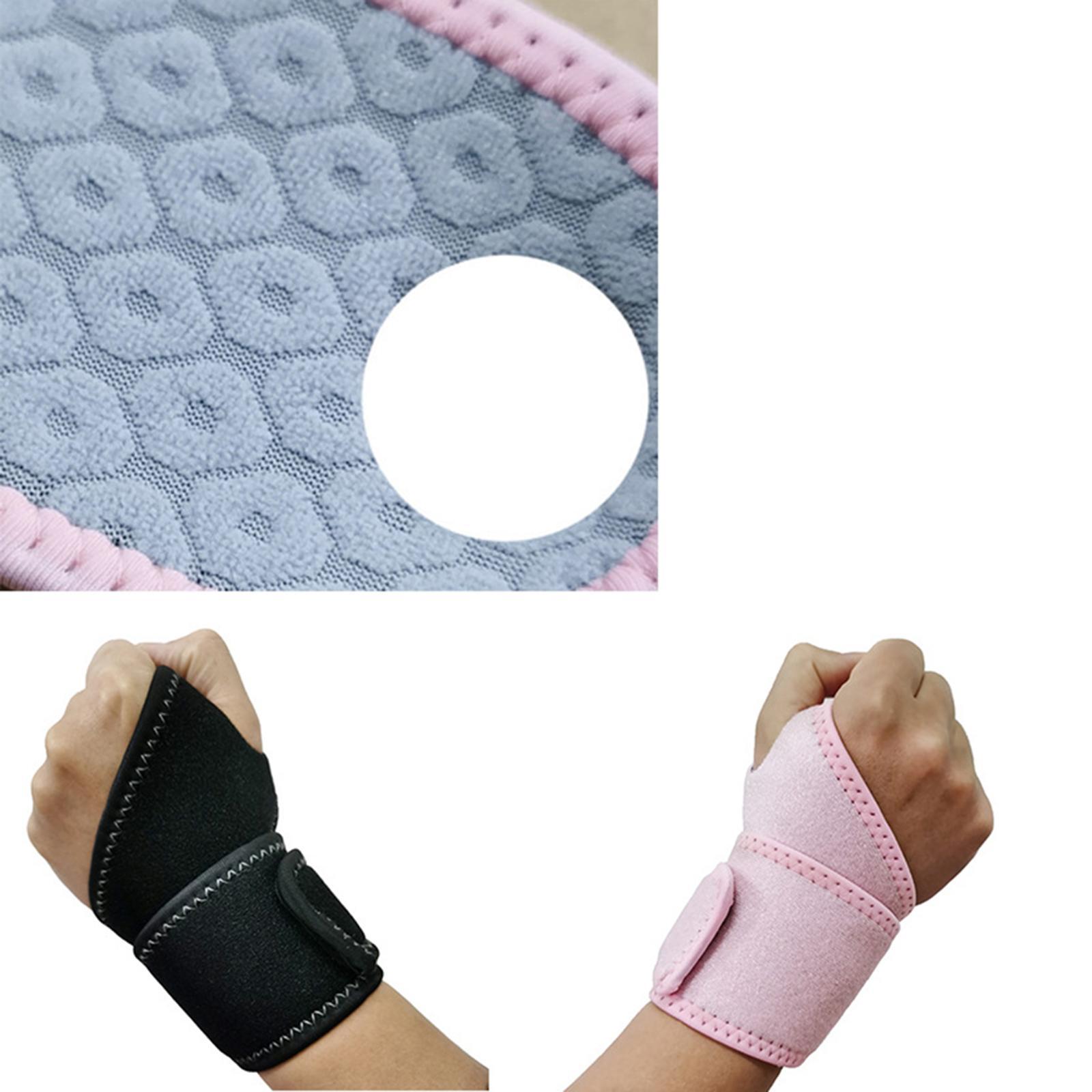 2x Wrist Brace Wraps Power Training Gym Workout Support Strap