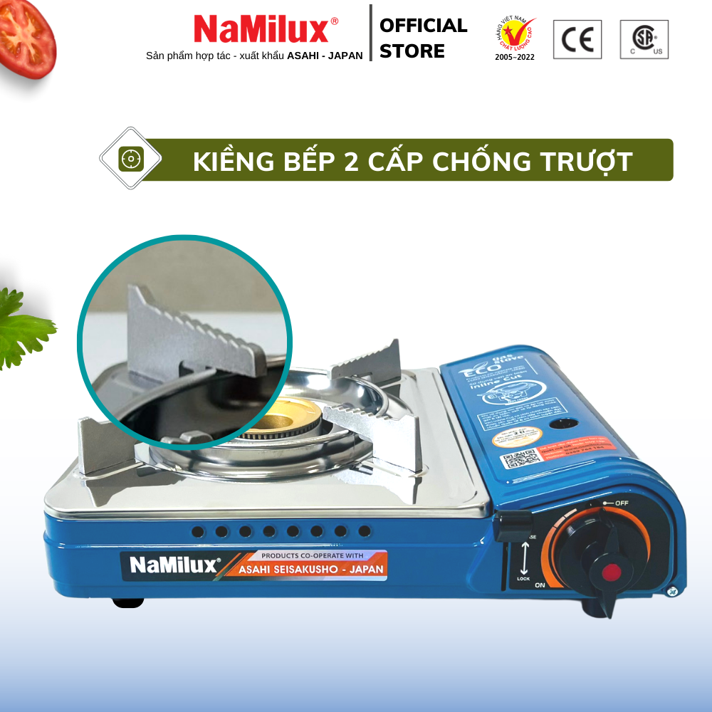 Bếp gas Mini NaMilux NH-P2911PS - Công suất tối đa 2,6 KW - hàng chính hãng