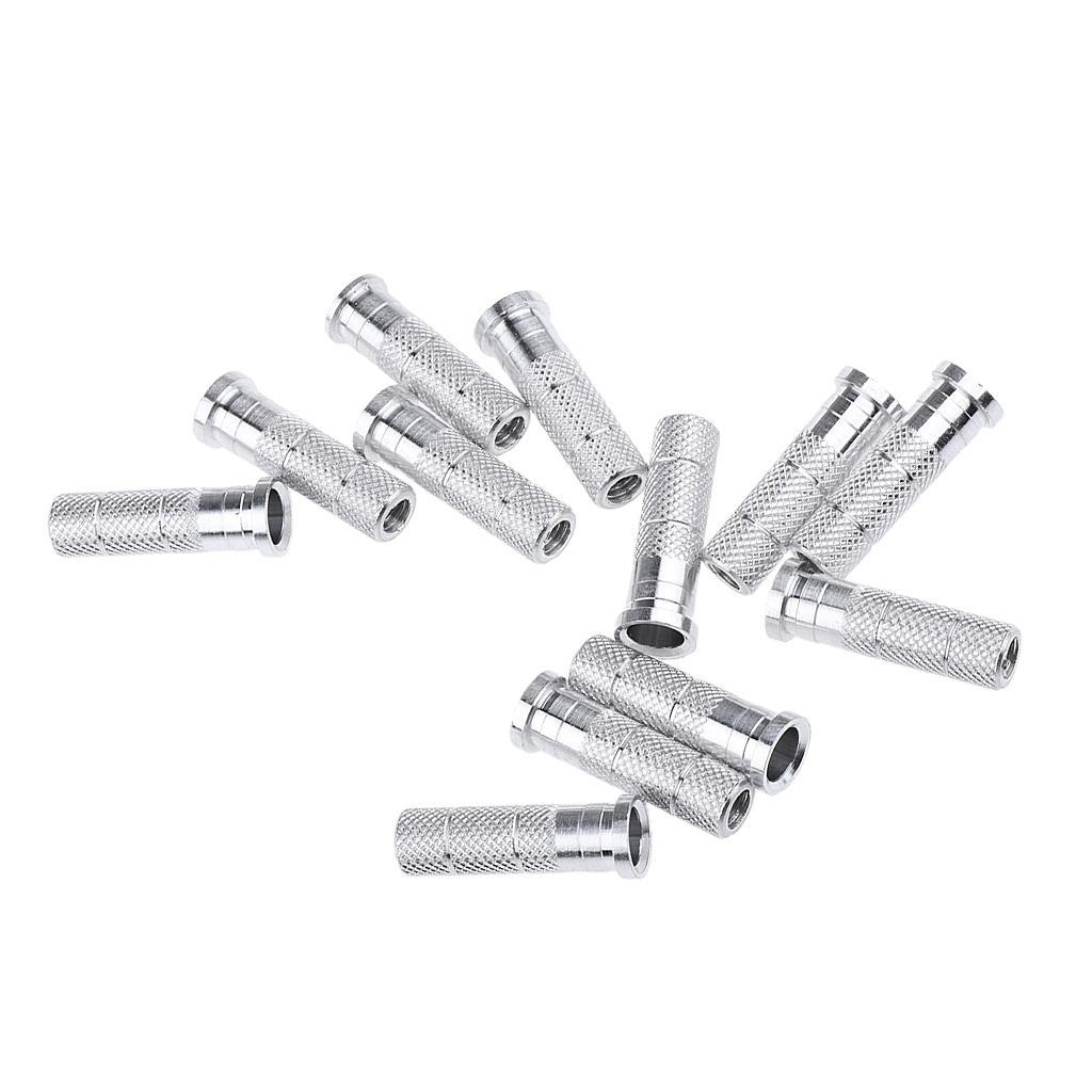 24 Pieces Aluminum Arrow Inserts for 6.2mm Arrow Shaft Archery Accessories