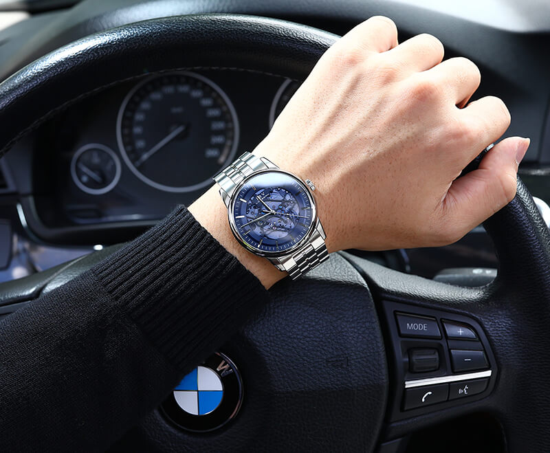 Đồng hồ nam chính hãng LORBERN IBV6022-5,Kính sapphire,chống xước,Chống nước,Đồng hồ cơ ,Bảo Hành 12 tháng,hàng mới 100%,thiết kế đơn giản và sang trọng