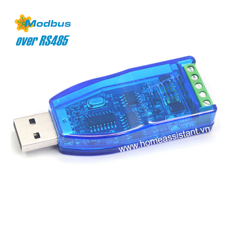 USB To RS485 Modbus Chuẩn Công Nghiệp ZK-U485 (Hỗ trợ HomeAssistant)