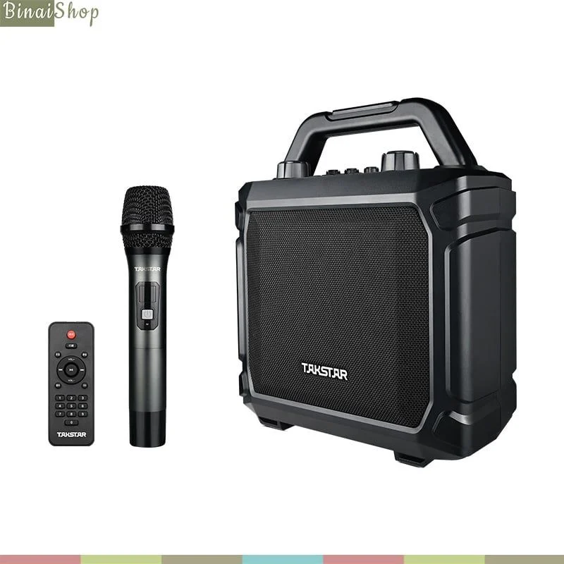 Takstar WDA-500 - Loa Di Động Không Dây UHF, Công Suất 40W, Thời Lượng Pin 20 Giờ Cho Biểu Diễn Ngoài Trời, Quảng Cáo, Giảng Dạy - Hàng chính hãng