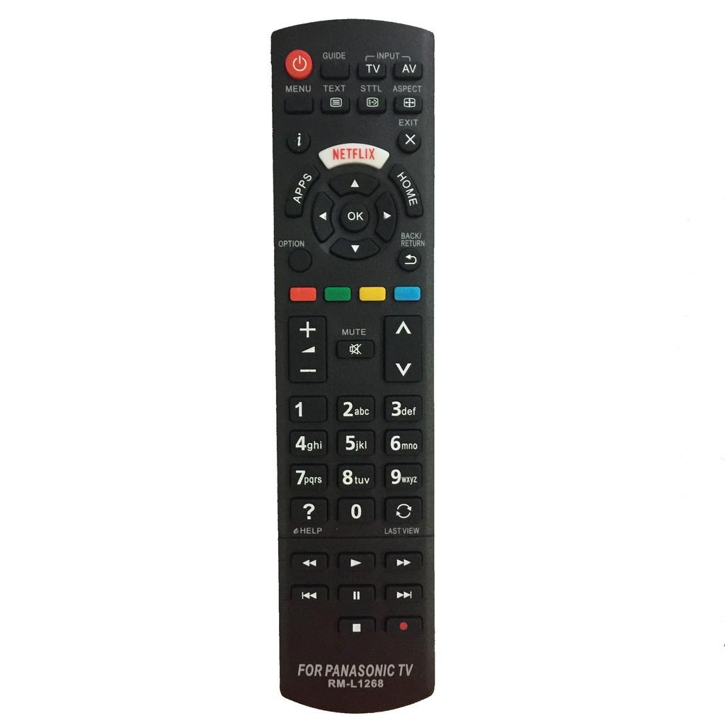 Remote tivi cho Panasonic (dùng cho smart tv, LCD tv Panasonic) 