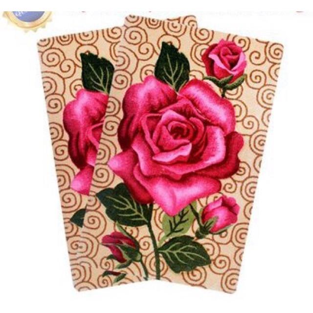 Thảm hoa 3D sang chảnh size 40x60