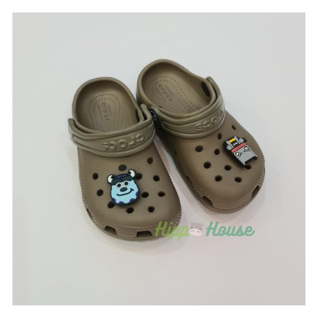 Nút Cài Dép Sticker Jibbit Charm Gắn Dép Nhiều Mẫu Hippo House