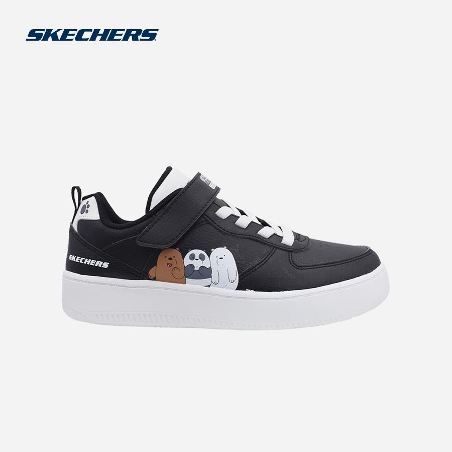 Giày sneaker bé trai Skechers Sport Court 92 - 406130L-BKW